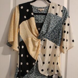 Skies are Blue Blouse